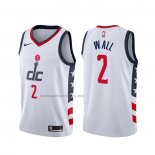 Camiseta Washington Wizards John Wall #2 Ciudad Blanco2