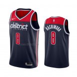 Camiseta Washington Wizards Rui Hachimura #8 Statement Azul