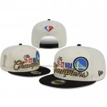 Gorra Golden State Warriors Adjustable 2021-22 NBA Champions 9FIFTY Crema