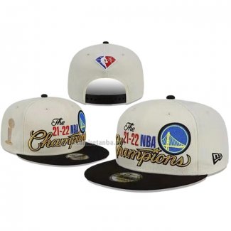 Gorra Golden State Warriors Adjustable 2021-22 NBA Champions 9FIFTY Crema
