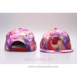 Gorra Miami Heat Snapback Rosa