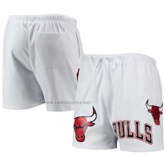 Pantalone Chicago Bulls Pro Standard Mesh Capsule Blanco