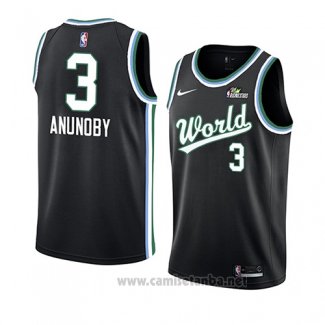 Camiseta 2019 Rising Star Og Anunoby #3 USA Negro