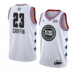 Camiseta All Star 2019 Detroit Pistons Blanco Blake Griffin #23 Blanco
