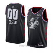 Camiseta All Star 2019 Portland Trail Blazers Personalizada Negro