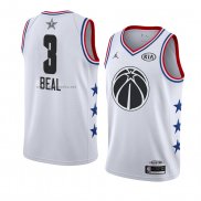 Camiseta All Star 2019 Washington Wizards Bradley Beal #3 Blanco