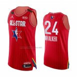 Camiseta All Star 2020 Boston Celtics Kemba Walker #24 Autentico Rojo