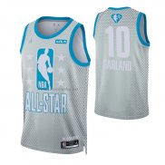 Camiseta All Star 2022 Cleveland Cavaliers Darius Garland #10 Gris