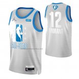 Camiseta All Star 2022 Memphis Grizzlies Ja Morant #12 Gris