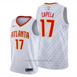 Camiseta Atlanta Hawks Clint Capela #17 Association 2019-20 Blanco