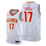 Camiseta Atlanta Hawks Clint Capela #17 Association 2019-20 Blanco