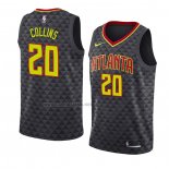 Camiseta Atlanta Hawks John Collins #20 Icon 2018-19 Negro