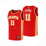 Camiseta Atlanta Hawks Trae Young NO 11 Icon 2024-25 Rojo