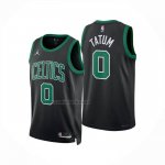 Camiseta Boston Celtics Jayson Tatum NO 0 Statement 2023-25 Negro