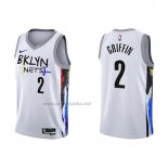 Camiseta Brooklyn Nets Blake Griffin #2 Ciudad 2022-23 Blanco