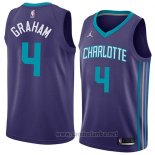 Camiseta Charlotte Hornets Devonte Graham #4 Statement 2018 Violeta