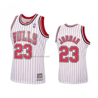 Camiseta Chicago Bulls Michael Jordan #23 Reload Hardwood Classics Blanco