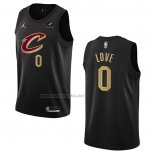 Camiseta Cleveland Cavaliers Kevin Love #0 Statement 2022-23 Negro