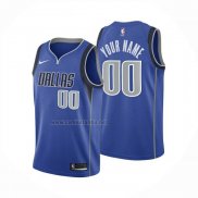 Camiseta Dallas Mavericks Personalizada Icon 2024-25 Azul
