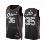 Camiseta Detroit Pistons Marvin Bagley III #35 Ciudad 2023-24 Negro