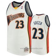 Camiseta Golden State Warriors Draymond Green #23 2009-10 Hardwood Classics Blanco