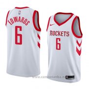 Camiseta Houston Rockets Vincent Edwards #6 Association 2018 Blanco