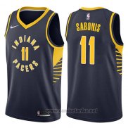 Camiseta Indiana Pacers Domantas Sabonis #11 Icon 2017-18 Azul