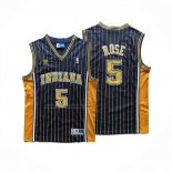 Camiseta Indiana Pacers Jalen Rose NO 5 Azul