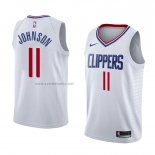 Camiseta Los Angeles Clippers Brice Johnson #11 Association 2018 Blanco