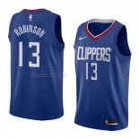 Camiseta Los Angeles Clippers Jerome Robinson #13 Icon 2017-18 Azul