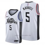 Camiseta Los Angeles Clippers Montrezl Harrell #5 Ciudad Edition Blanco