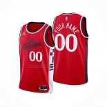 Camiseta Los Angeles Clippers Personalizada Statement 2024-25 Rojo