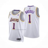 Camiseta Los Angeles Lakers D'Angelo Russell #1 Association 2022-23 Blanco