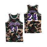 Camiseta Los Angeles Lakers Kobe Bryant #24 Camuflaje