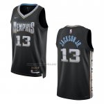 Camiseta Memphis Grizzlies Jaren Jackson JR. #13 Ciudad 2022-23 Negro