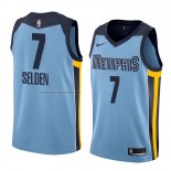 Camiseta Memphis Grizzlies Wayne Selden #7 Statement 2018 Azul