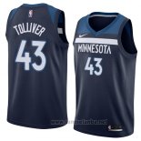 Camiseta Minnesota Timberwolves Anthony Tolliver #43 Icon 2018 Azul