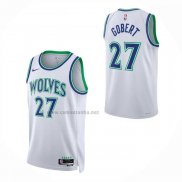 Camiseta Minnesota Timberwolves Rudy Gobert NO 27 Association 2026-27 Blanco