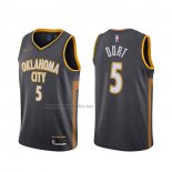 Camiseta Oklahoma City Thunder Luguentz Dort #5 Ciudad 2020 Gris