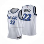 Camiseta Orlando Magic Franz Wagner NO 22 Association 2025-26 Blanco  Camiseta Orlando Magic Franz Wagner NO 22 Association 2025-26 Blanco