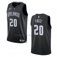 Camiseta Orlando Magic Markelle Fultz #20 Ciudad 2022-23 Negro