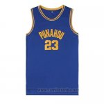 Camiseta Pelicula Punahou Obama #23 Azul