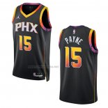 Camiseta Phoenix Suns Cameron Payne #15 Statement 2022-23 Negro