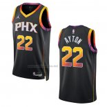 Camiseta Phoenix Suns Deandre Ayton #22 Statement 2022-23 Negro