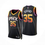 Camiseta Phoenix Suns Kevin Durant NO 35 Statement 2024-25 Negro