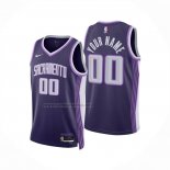 Camiseta Sacramento Kings Personalizada Ciudad 2025 26 Violeta