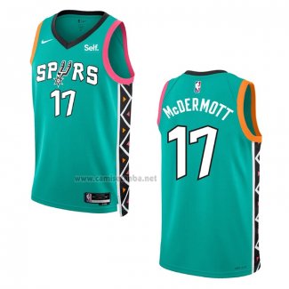 Camiseta San Antonio Spurs Doug Mcdermott #17 Ciudad 2022-23 Verde