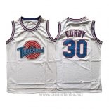 Camiseta Tune Squad Stephen Curry #30 Blanco