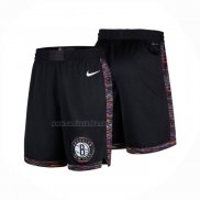 Pantalone Brooklyn Nets Ciudad 2025-26 Negro