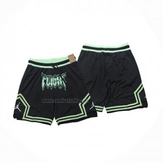 Pantalone Jordan Just Don Negro Verde